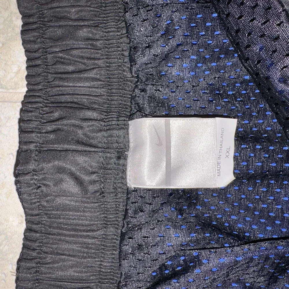 Nike Mens Swim Trunks Shorts Size 2XL Blue Mesh Lined Drawstring Wide Tall